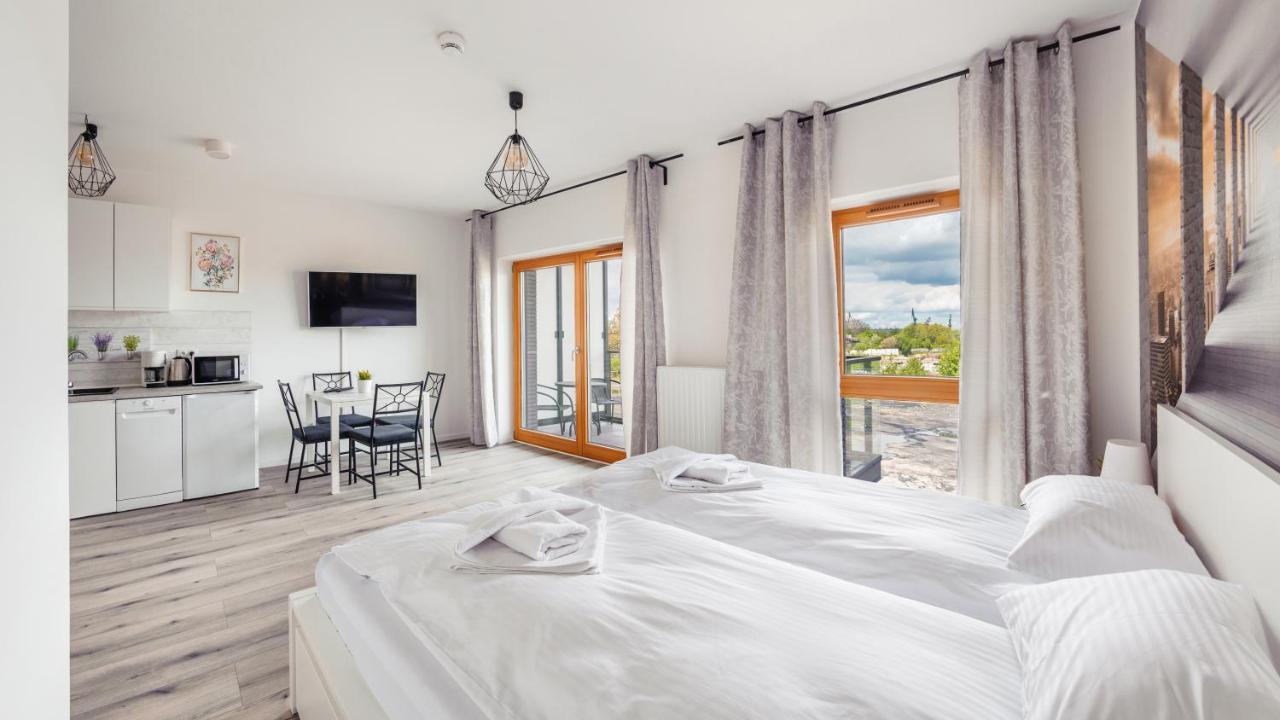 Apartamenty Sun & Snow Nadmotlawie Z Sauna Gdańsk Kültér fotó