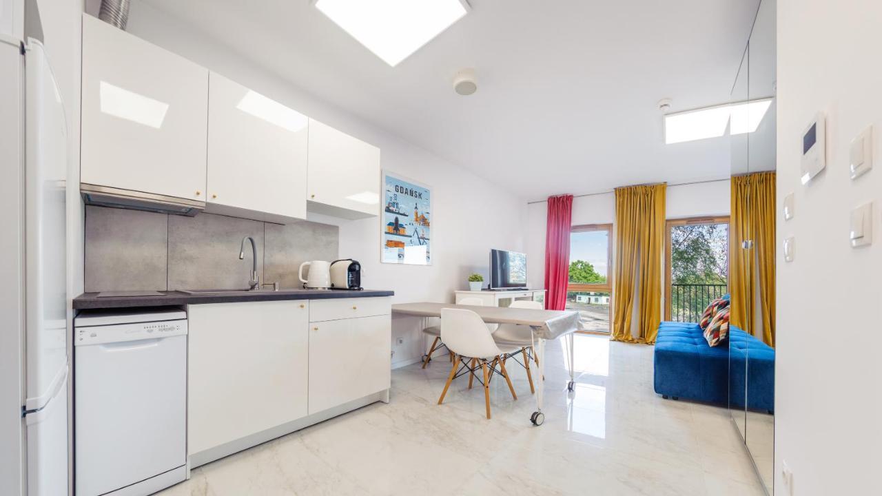 Apartamenty Sun & Snow Nadmotlawie Z Sauna Gdańsk Kültér fotó