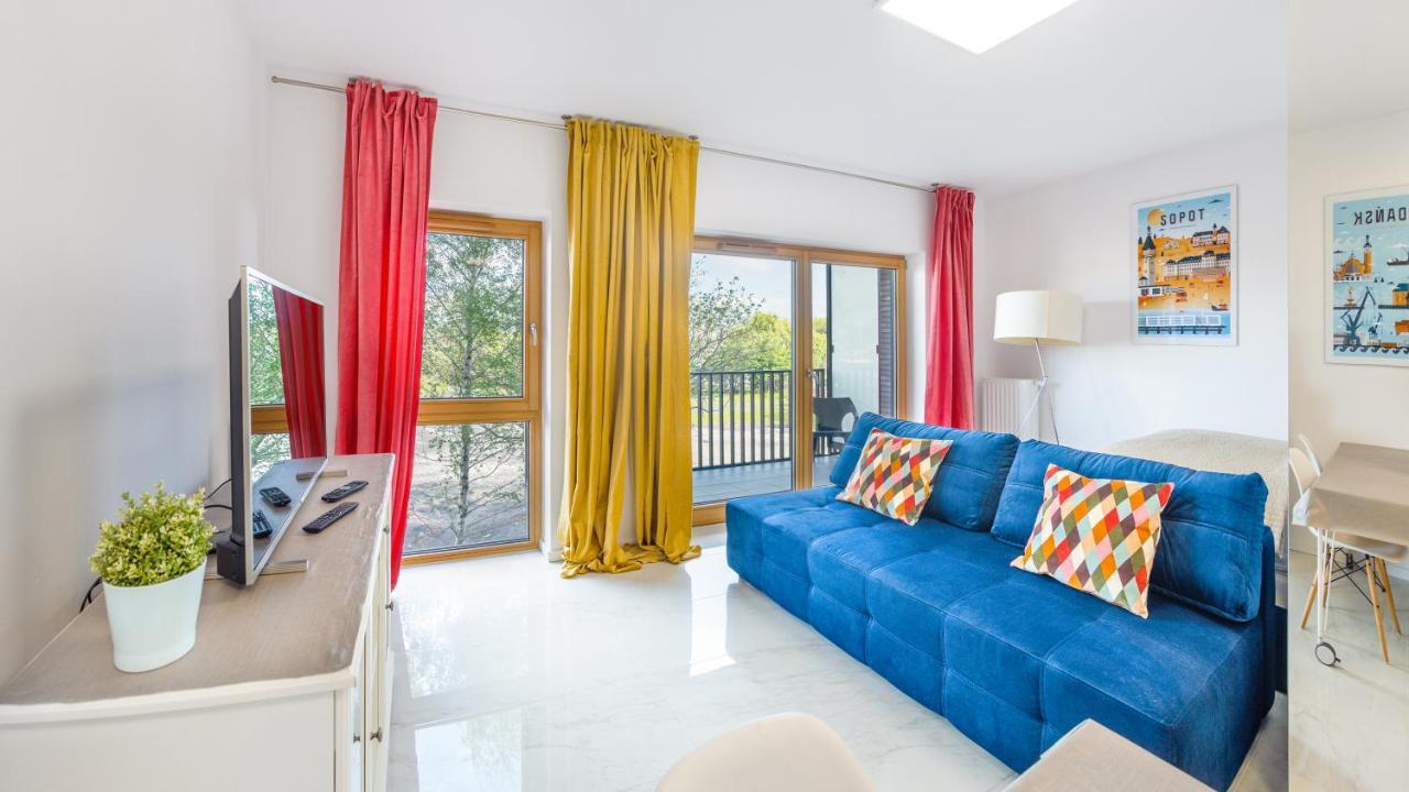 Apartamenty Sun & Snow Nadmotlawie Z Sauna Gdańsk Kültér fotó