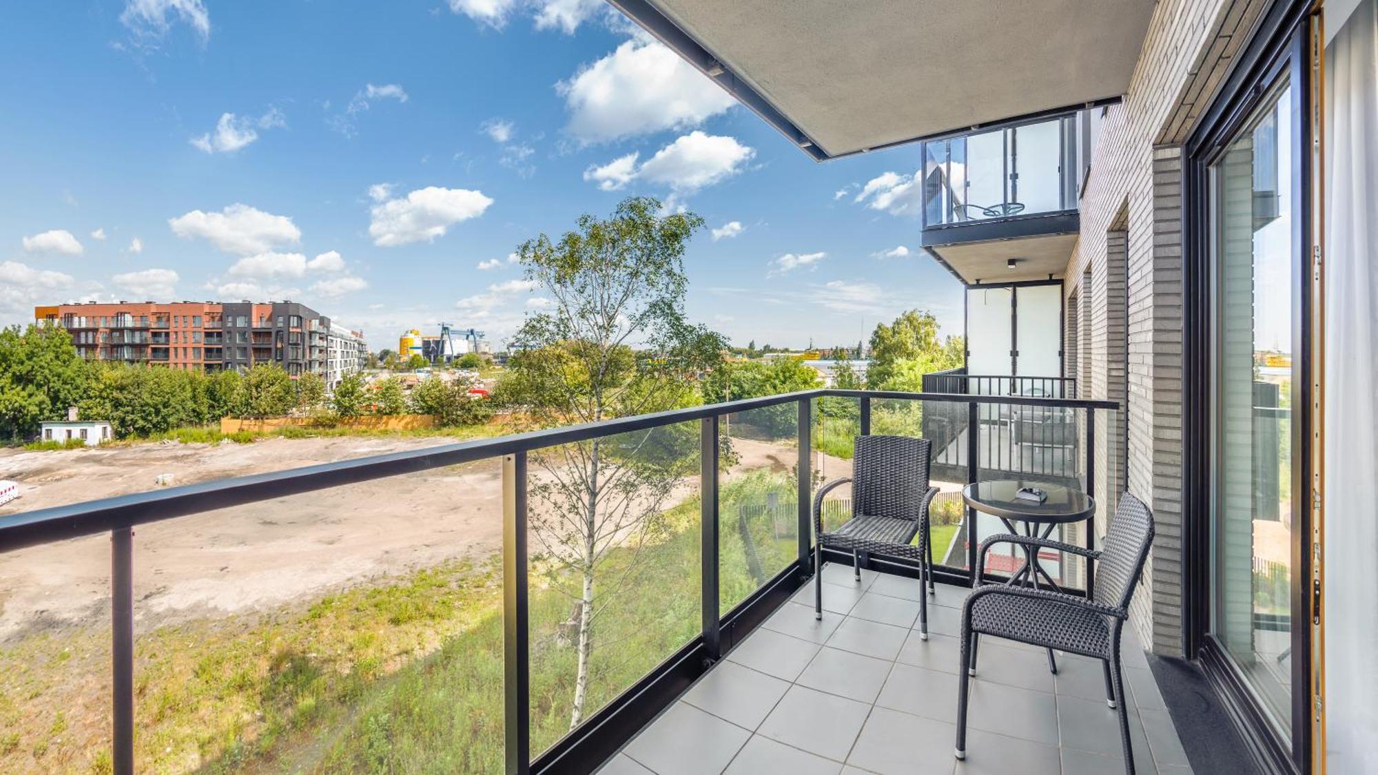 Apartamenty Sun & Snow Nadmotlawie Z Sauna Gdańsk Kültér fotó