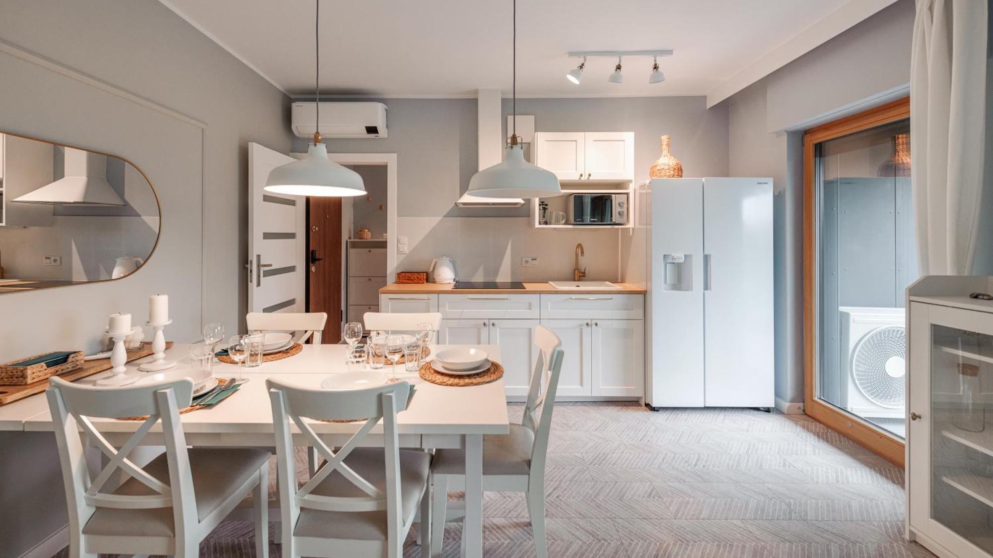 Apartamenty Sun & Snow Nadmotlawie Z Sauna Gdańsk Kültér fotó
